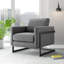 Fauteuil d'appoint en tissu Posse-580356235-663266817
