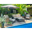 Torrence Outdoor Square Side Table