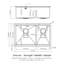 Double Bowl Undermount Sink- 30"X19"X10" Double Bowl Kitchen Sink 16 Gauge With Two 10" Deep Basin