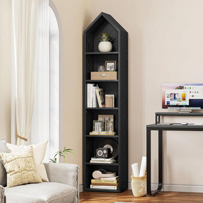  72.8'' H Narrow Bookshelf