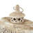 12'' H Iron Tabletop Lantern