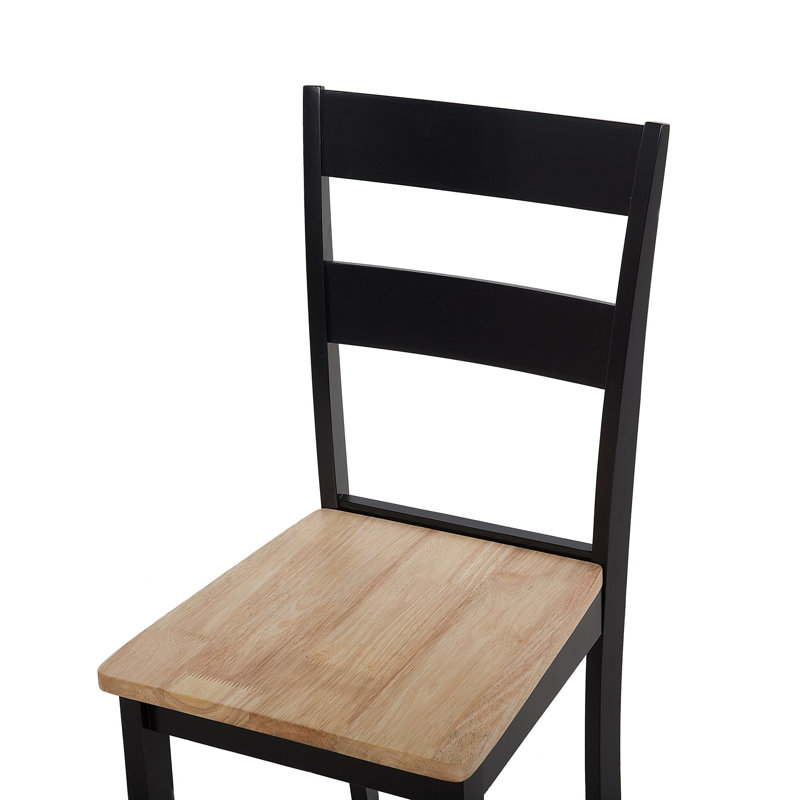 Stiefel 6 - Person Rubberwood Solid Wood Dining Set