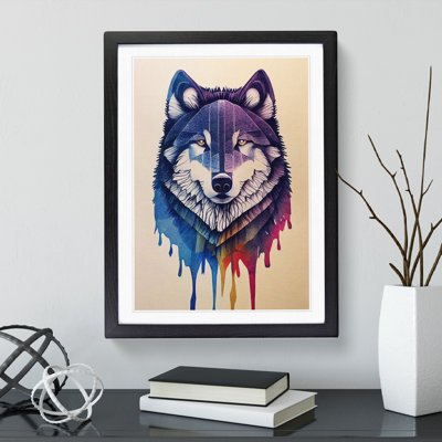 Painted Wolf No.1 - Print
