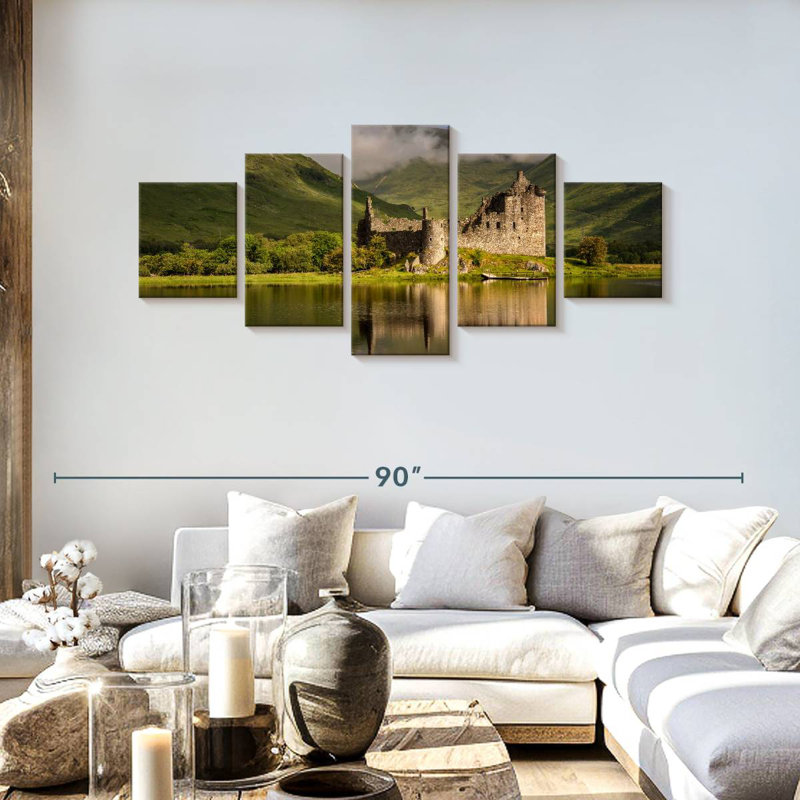 Kilchurn Castle, 30" H x 68" W