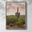 Arizona Desert, reproduction encadrée - bois massif-1947513290