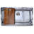 Brightwork 32'' L Single Bowl Stainless Steel Kitchen Sink-81831279