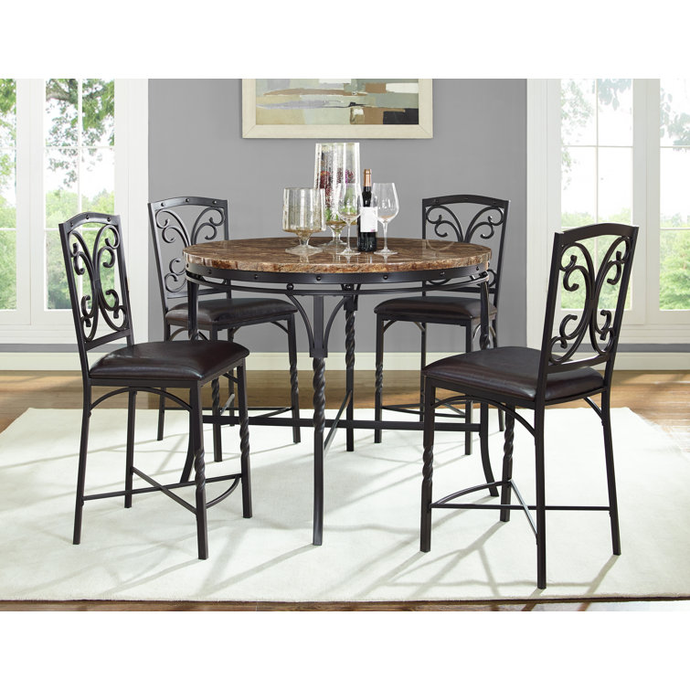 Jadaya 4 - Person Counter Height Dining Set