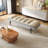 Schechner Leather Match Upholstered Bench-1376932386