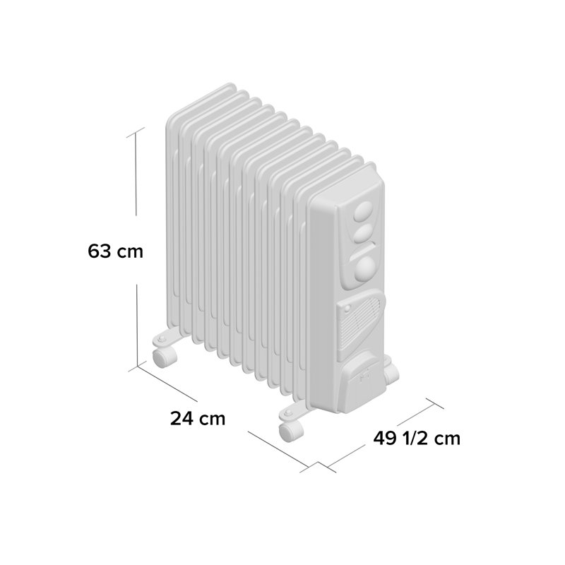 Elnora Vertical Standard Radiator