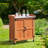 40? H Garden Potting Bench Table with Lockable Castors-562766459