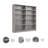 Doyno 71.46" H Manufactured Wood Standard Bookcase-102771609