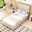 Twin Upholstered Platform Bed-1707387813