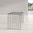     Pangea Home Vlad Glass Modern Metal Desk – Brushed Steel Writing Desk, Industrial Contemporary Writing Executive Office Table, Silver Finish-1170929945