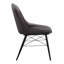 Ensemble de 2 chaises d'appoint en tissu et finition