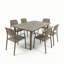 Leleifi Rectangular Outdoor Table Set-345334282-374799297