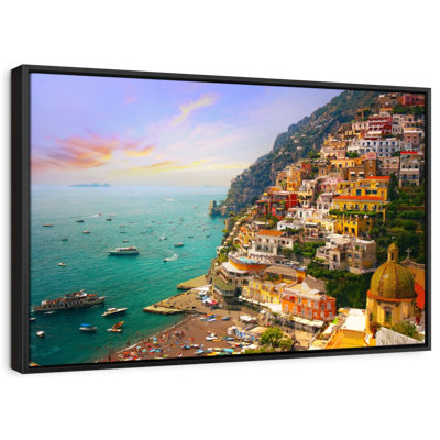 Village animé de Positano