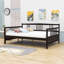 Elfers Full Size Wooden Daybed with Support Legs and Legs-267388240