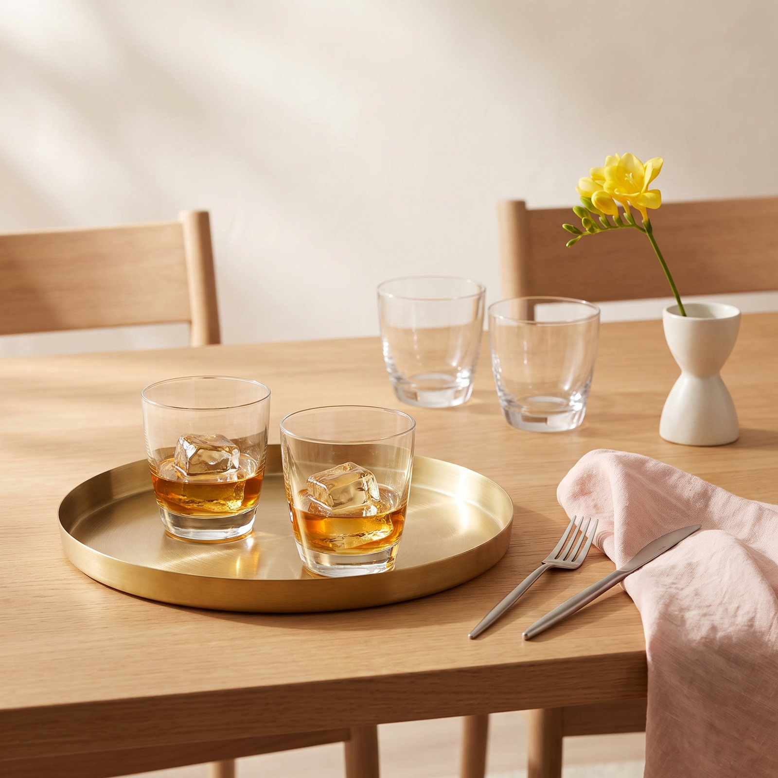 Era Crystal Whiskey Glass