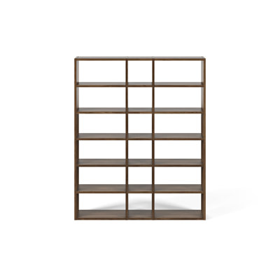 Araeya Wide Geometric Bookcase