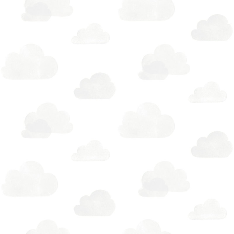Non-Pasted Geometric Wallpaper Roll, Gray
