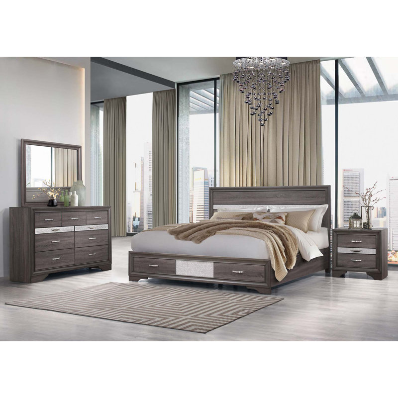 Platform Bed, Queen