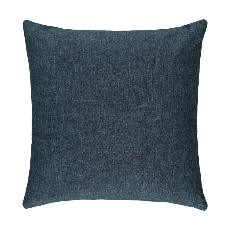 Housse de coussin carré S&G Slubb, Denim, 24" X 24"