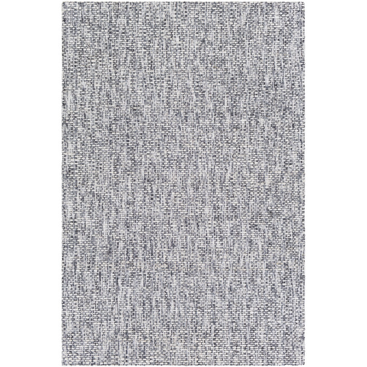 Handmade Light Gray Area Rug
