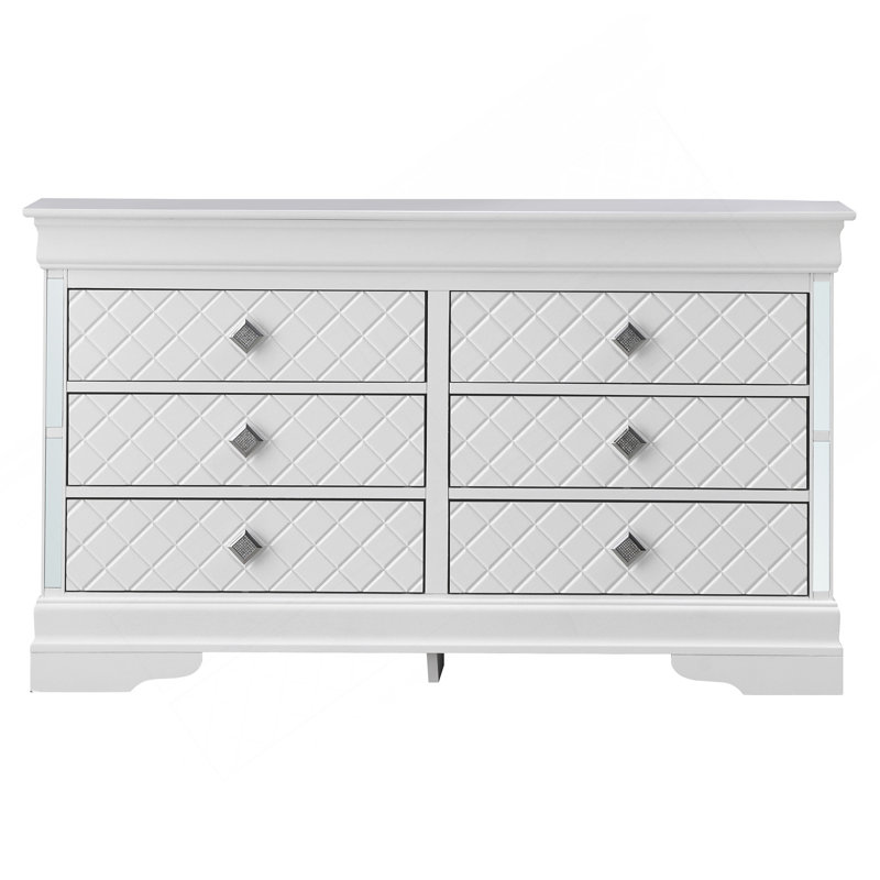 Commode Verona G6790-D, champagne argenté, Champagne