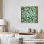 «Botanical Green Plant Leaves IV Cottage», reproduction d'art non encadrée