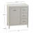 Ferree 30.25 " W Freestanding Standard Free Standing Single Double Single Vanity Bathroom Vanity With Cultured Marble Top