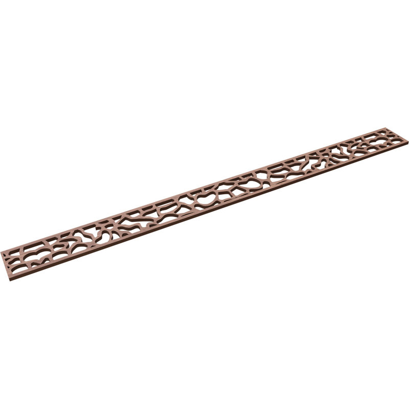 Moulure Rochester, H 4 po x l 46,375 po x P 0,375 po, Noyer