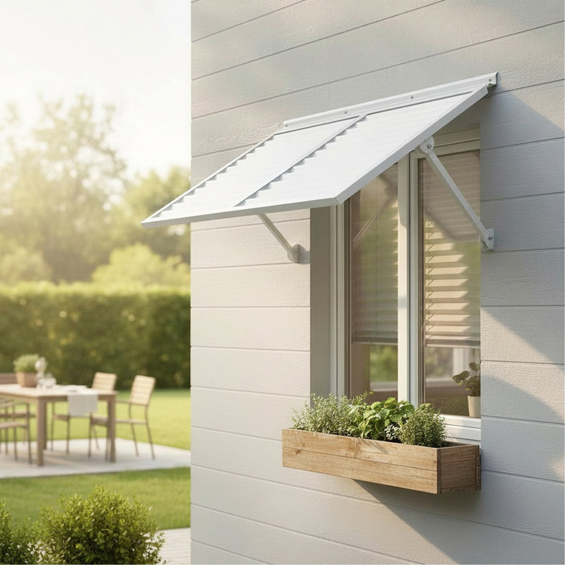 Breeze Metal Louver Shutter 4.6 (White)