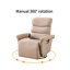 Fauteuil inclinable simple ergonomique multifonctionnel-109294496