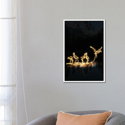 Flamingo II by Gab Fernando - Gallery-Wrapped Canvas Giclée on Canvas