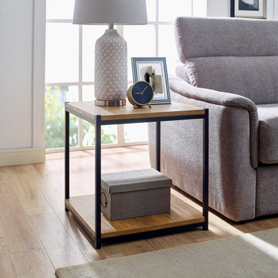 Harless 20.1" W Manufactured Wood End Table