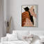 «Wonderful Abstract Brown Shapes Illustration», impression sur toile encadrée-108345479-108345482