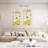 Scattered Spring Petals Yellow Gray II-1286262486