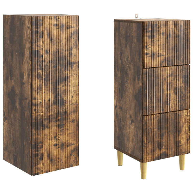 Storage Cabinet, Smoked Oak
