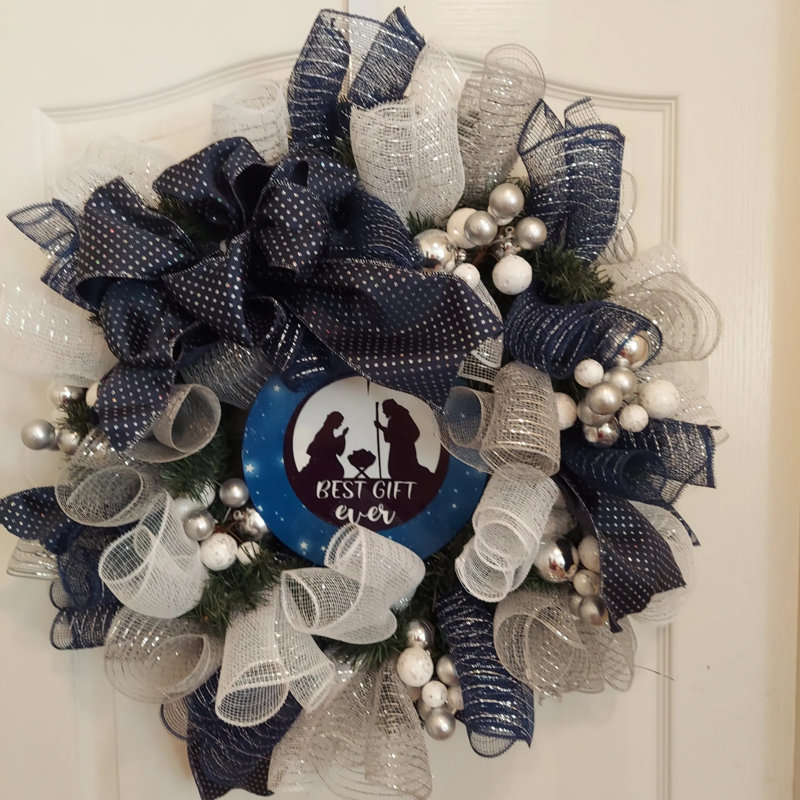 Handcrafted Faux 24'' Wreath
