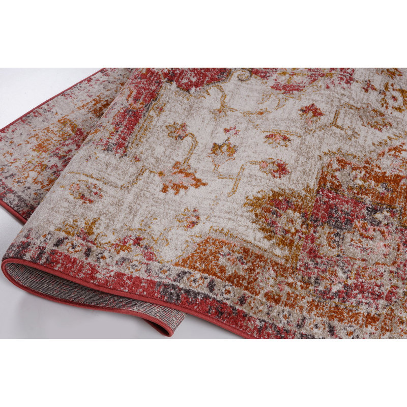 Tapis oriental crème Miriam, Rectangle 7 pi 10 po x 10 pi 5 po