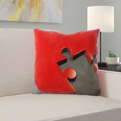 Microsuede Throw Pillow