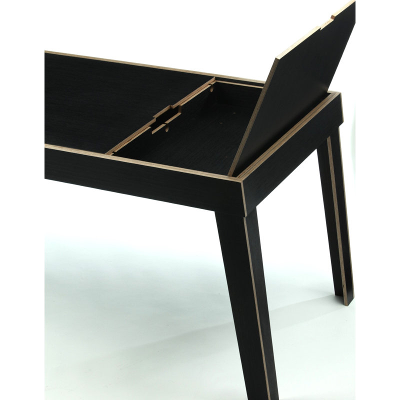 Pirwi Writing Desk, Black