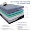 Lit réglable avec matelas noir ultra-moelleux de 14 po, massage, télécommande sans fil, contrôle des applications, gravité zéro, éclairage sous le lit, ports USB et de type C des deux côtés-113140231