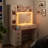 Makeup Vanity With Led Lighted Mirror