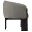 Fauteuil d'appoint rembourré brun Maciel