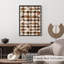Motif floral d'automne sans cadre III