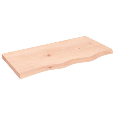 Aenea 80cm Solid Wood Bathroom Vanity Top