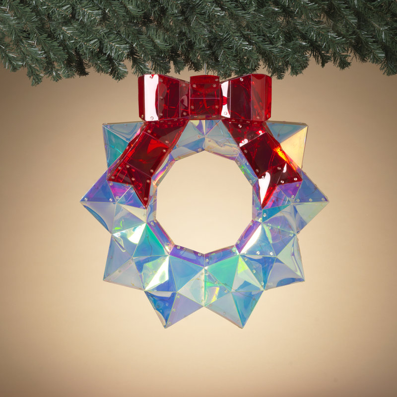 Couronne suspendue holographique à éclairage électrique USB 21,8 po D Estate Estate