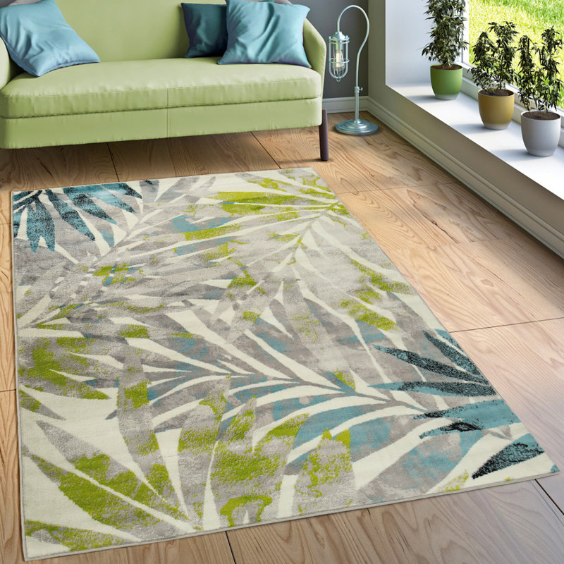 Meyerwood Floral Flatweave Area Rug, Rectangular 80 x 150cm