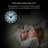 Silent Lighted Up Wall Clock Glow In The Dark, Battery Operated For Living Room/Kitchen, Easy To Read Large Digital Display, 12 Inch